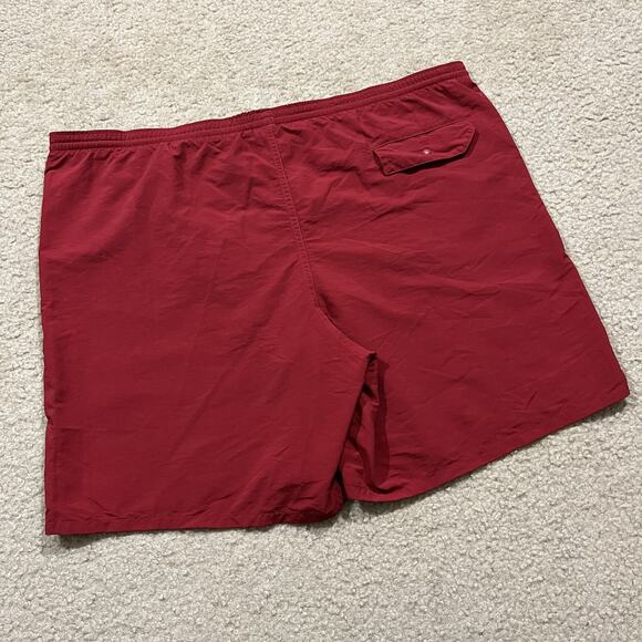 Patagonia Mens Baggies Shorts Red No Stretch Flawed Size XXL (42") - Picture 7 of 9